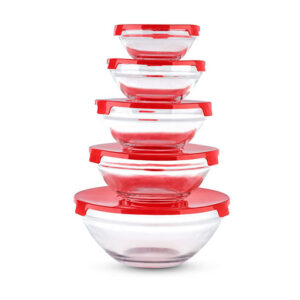 5 Pcs Glass bowl Set